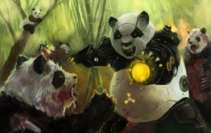 I was going to use another image for this episode but it's a robot panda fighting zombie pandas. HOW CAN I SAY NO TO THIS